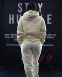 VARSITY JOGGERS IN BUTTER