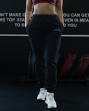 VARSITY JOGGERS IN BLACK